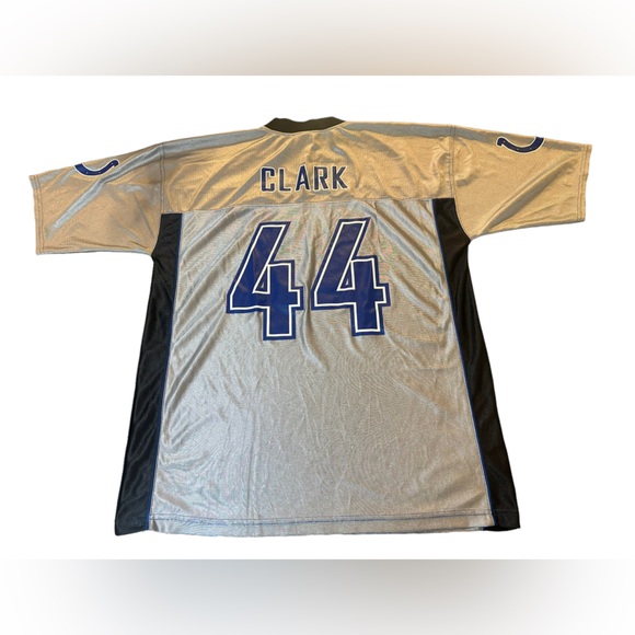 NFL Team Apparel Indianapolis Colts Dallas Clark 44 Jersey‎ Sz XL - Picture 2 of 6